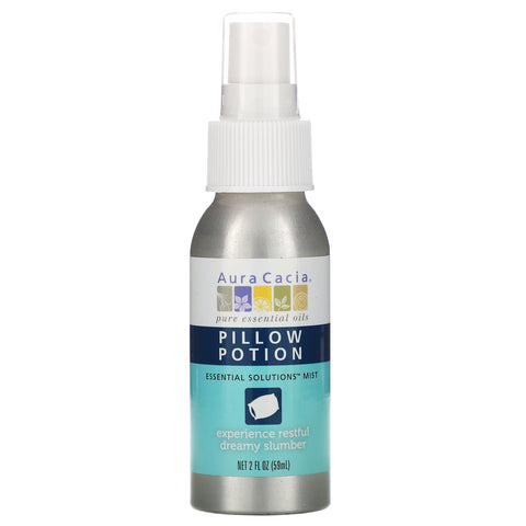 Aura Cacia, Pillow Potion, Essential Solutions Mist, 2 fl oz (59 ml)