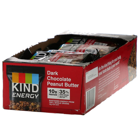 KIND Bars, Energy,  Dark Chocolate Peanut Butter , 12 Bars, 2.1 oz (60 g) Each