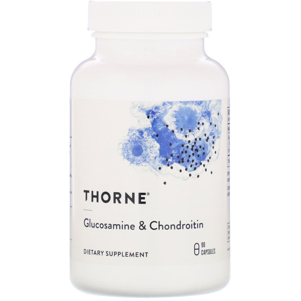 Thorne Research, Glucosamine & Chondroitin, 90 Capsules