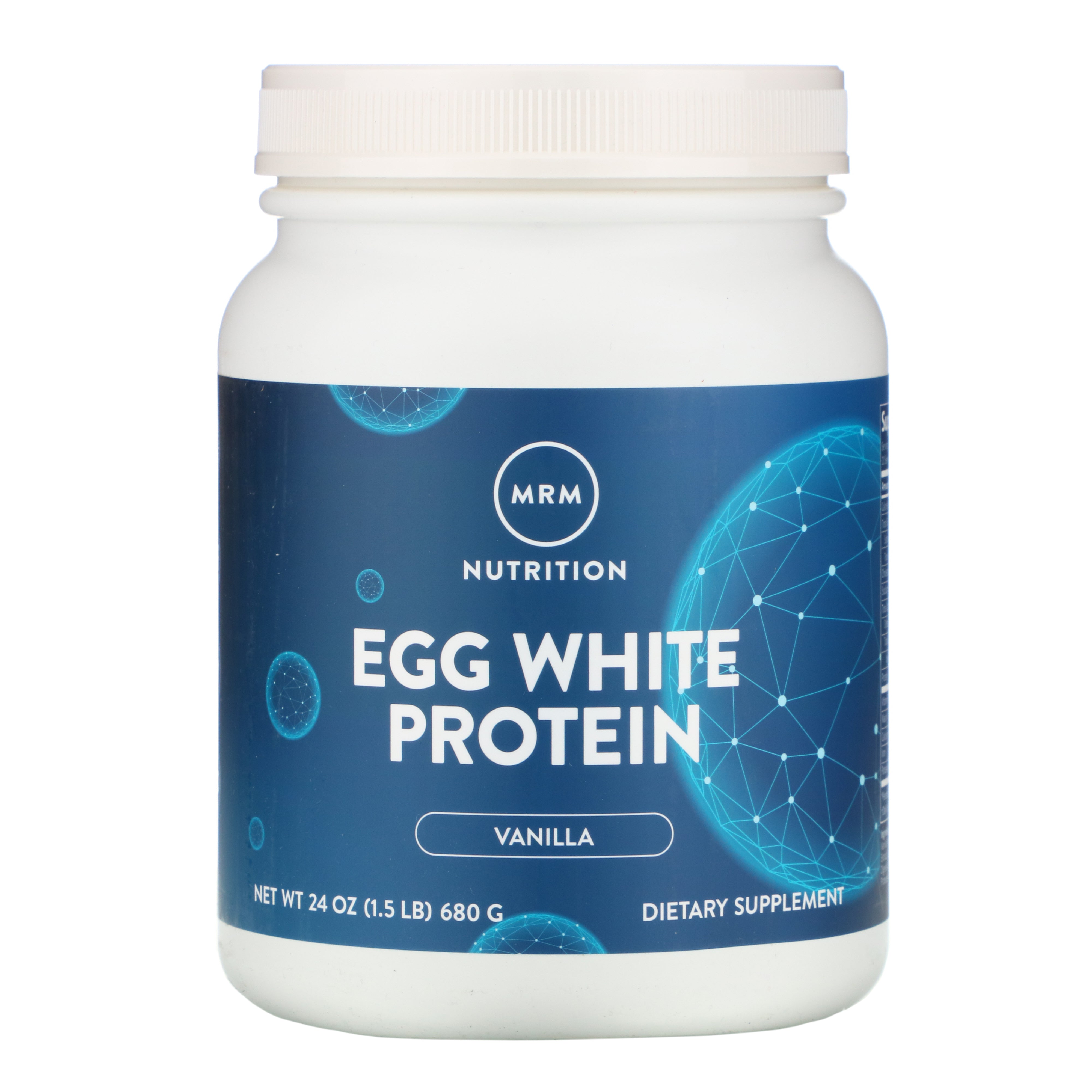 MRM, Egg White Protein, Vanilla, 1.5 lbs (680 g)