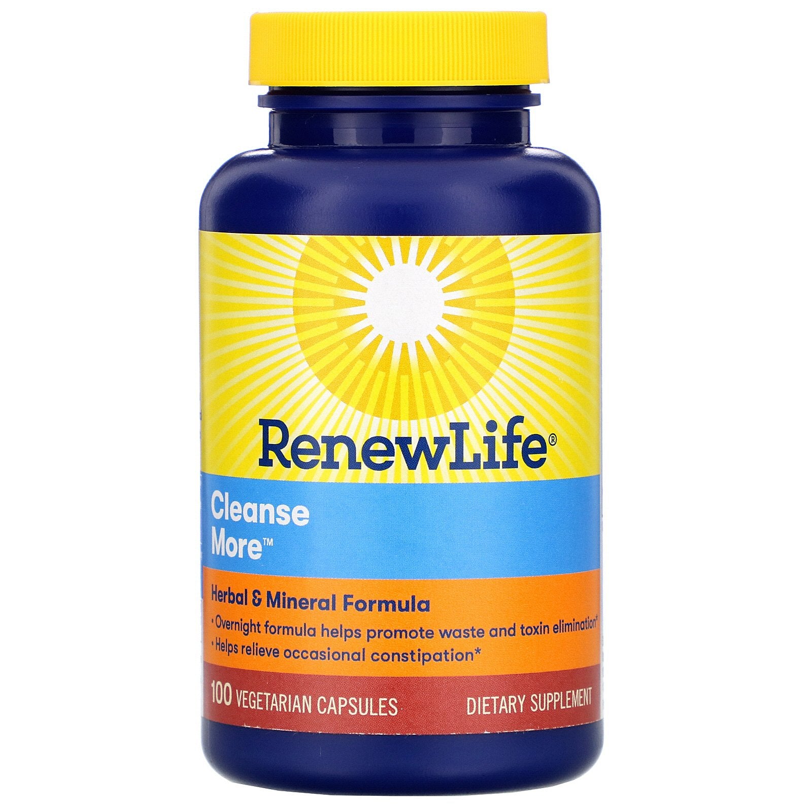 Renew Life, CleanseMore, 100 Vegetarian Capsules