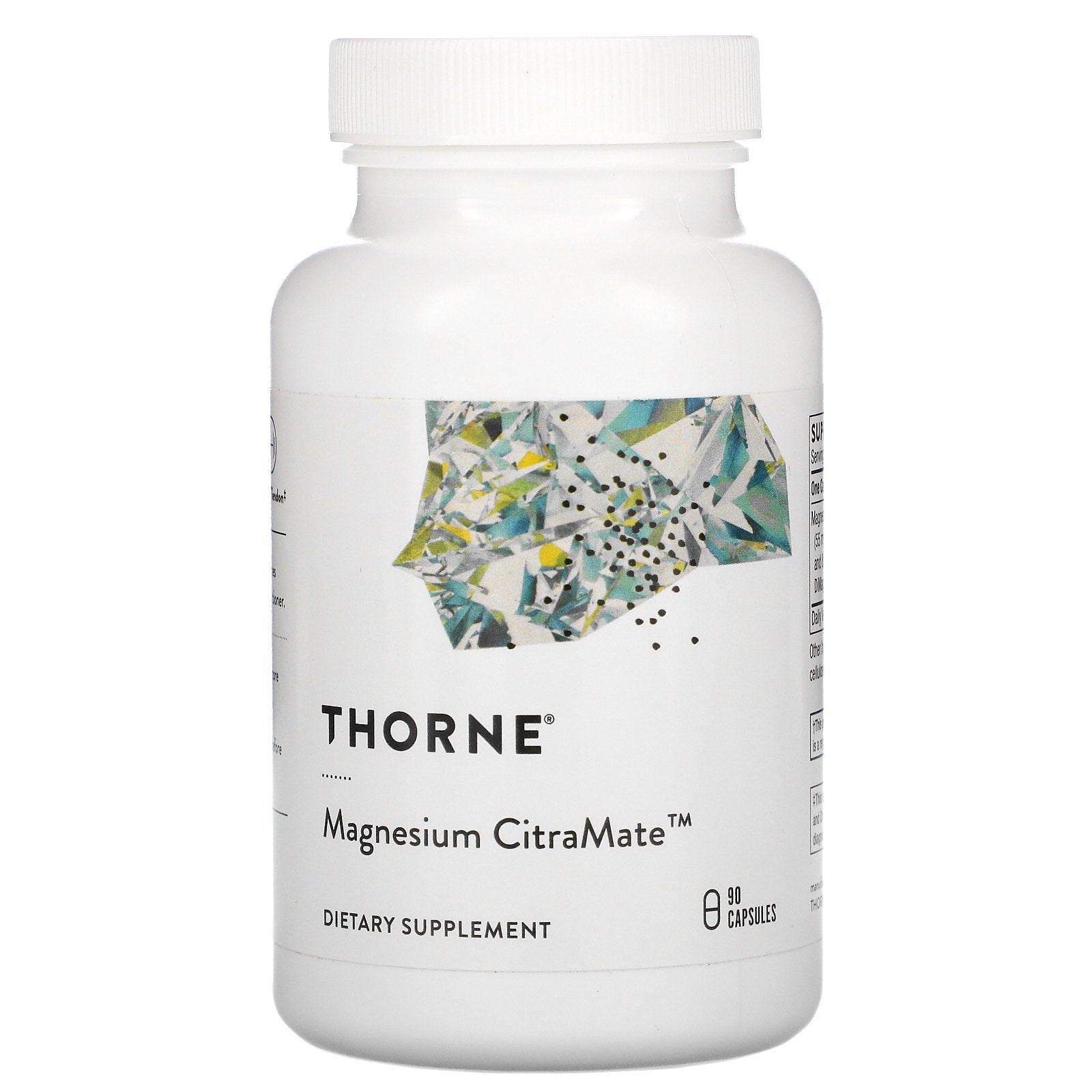 Thorne Research, Magnesium CitraMate, 90 Capsules