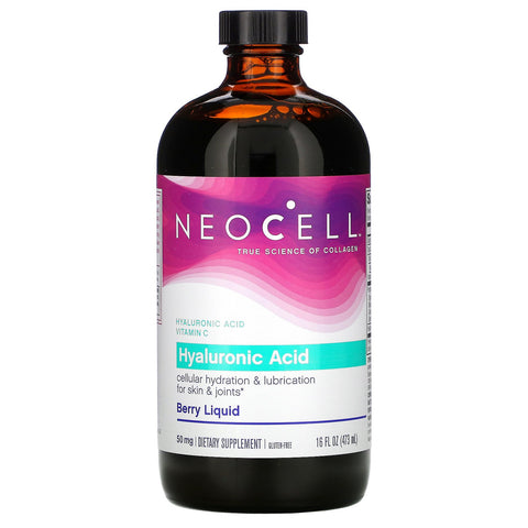 Neocell, Hyaluronic Acid, Berry Liquid, 50 mg, 16 fl oz (473 ml)