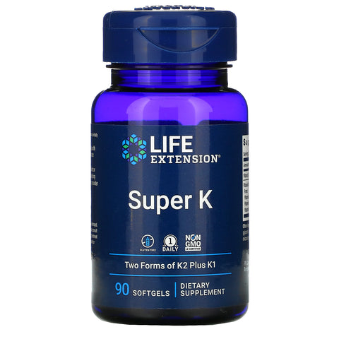 Life Extension, Super K, 90 Softgels