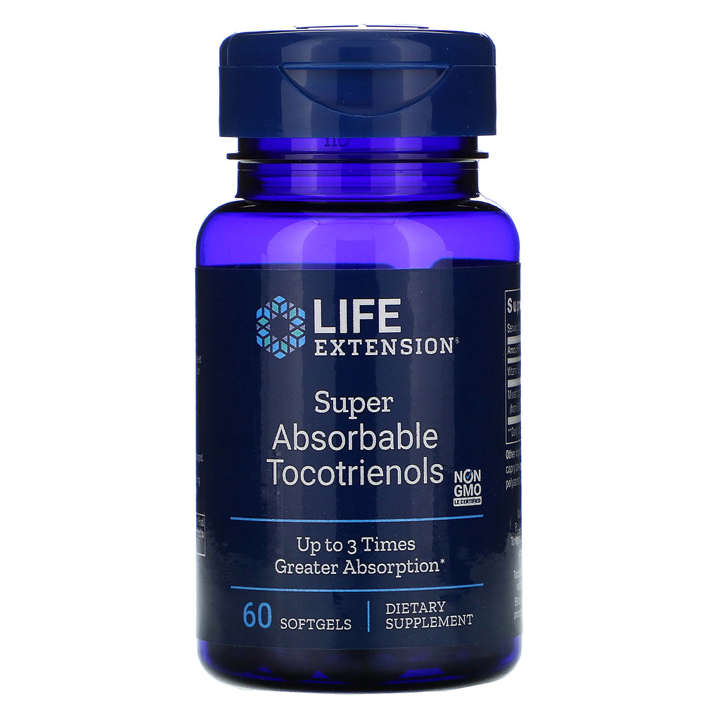 Life Extension, Super Absorbable Tocotrienols, 60 Softgels