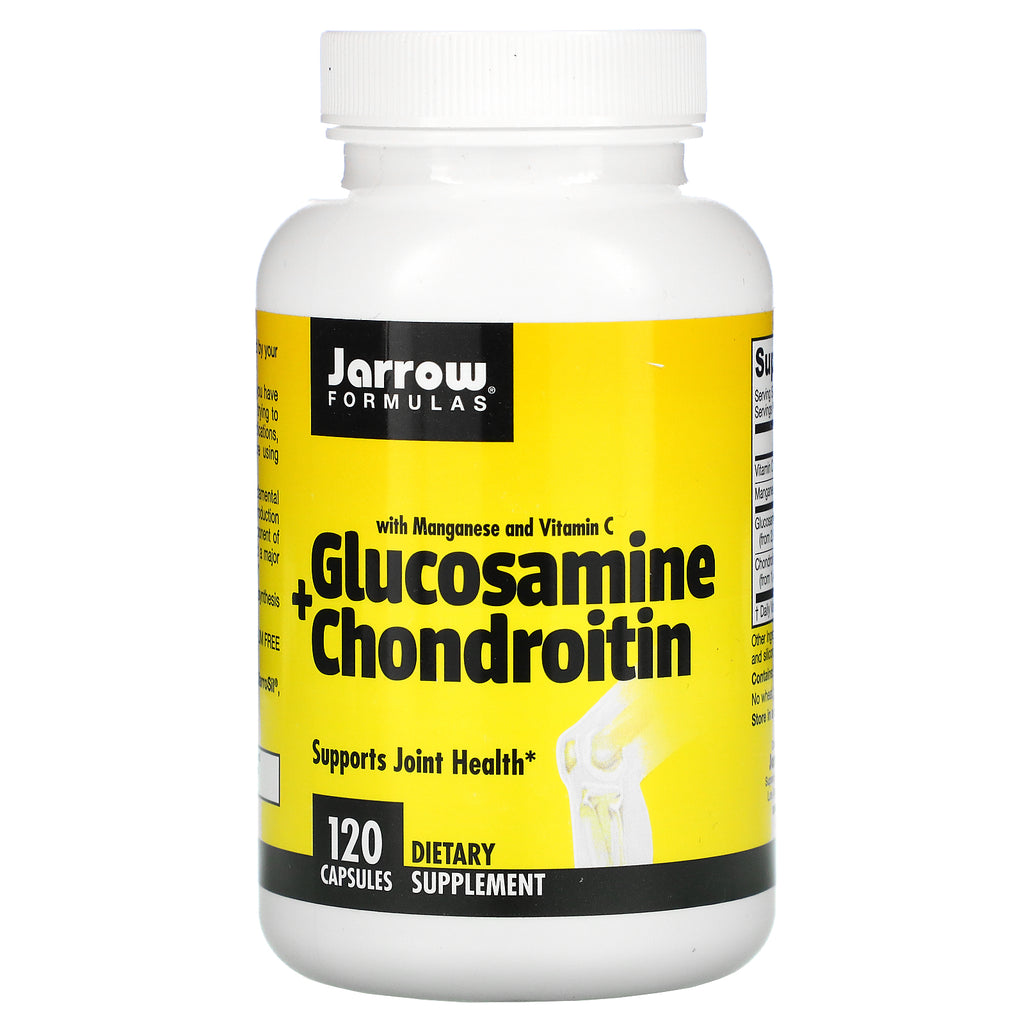 Jarrow Formulas, Glucosamine + Chondroitin, 120 Capsules