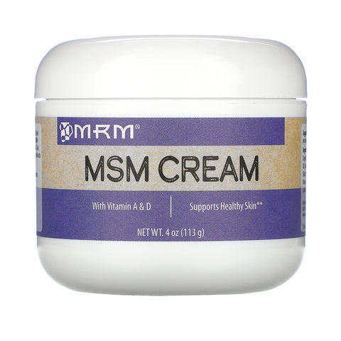 MRM, MSM Cream, 4 oz (113 g)