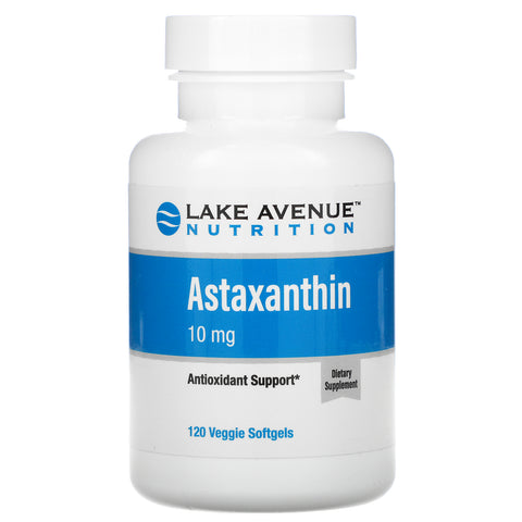 Lake Avenue Nutrition, Astaxanthin, 10 mg, 120 Veggie Softgels