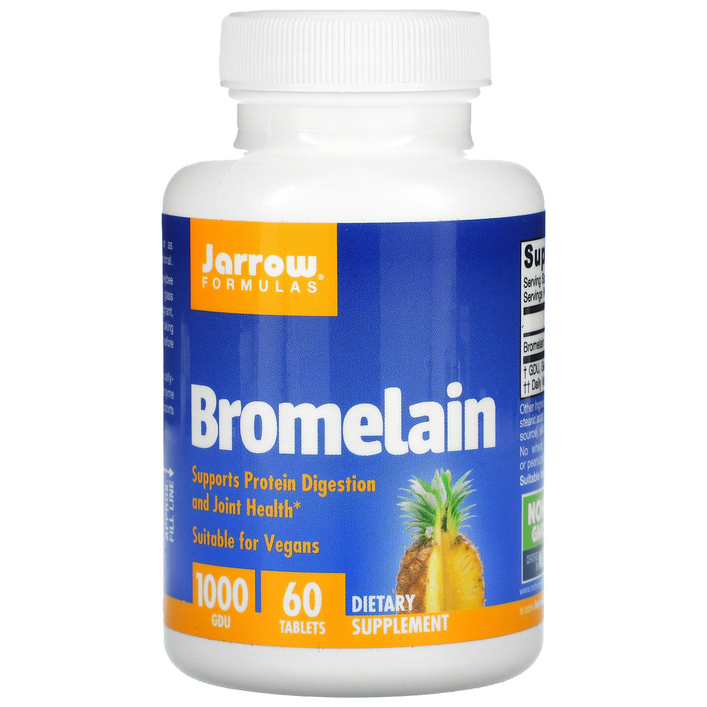 Jarrow Formulas, Bromelain, 1,000 GDU, 60 Tablets