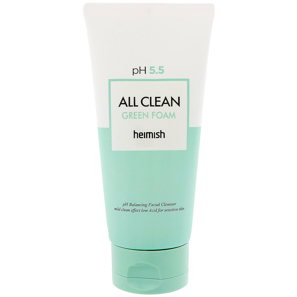 Heimish, All Clean Green Foam, Cleanser, 150 g