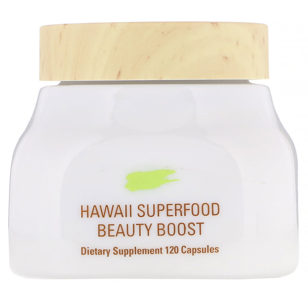 O'o Hawaii, Hawaii Superfood Beauty Boost, 120 Capsules