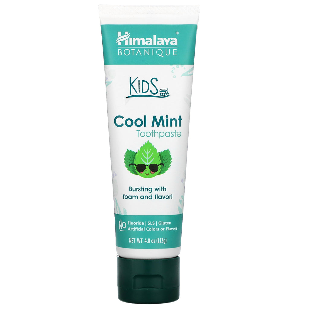 Himalaya, Botanique, Kids Toothpaste, Cool Mint, 4.0 oz (113 g)