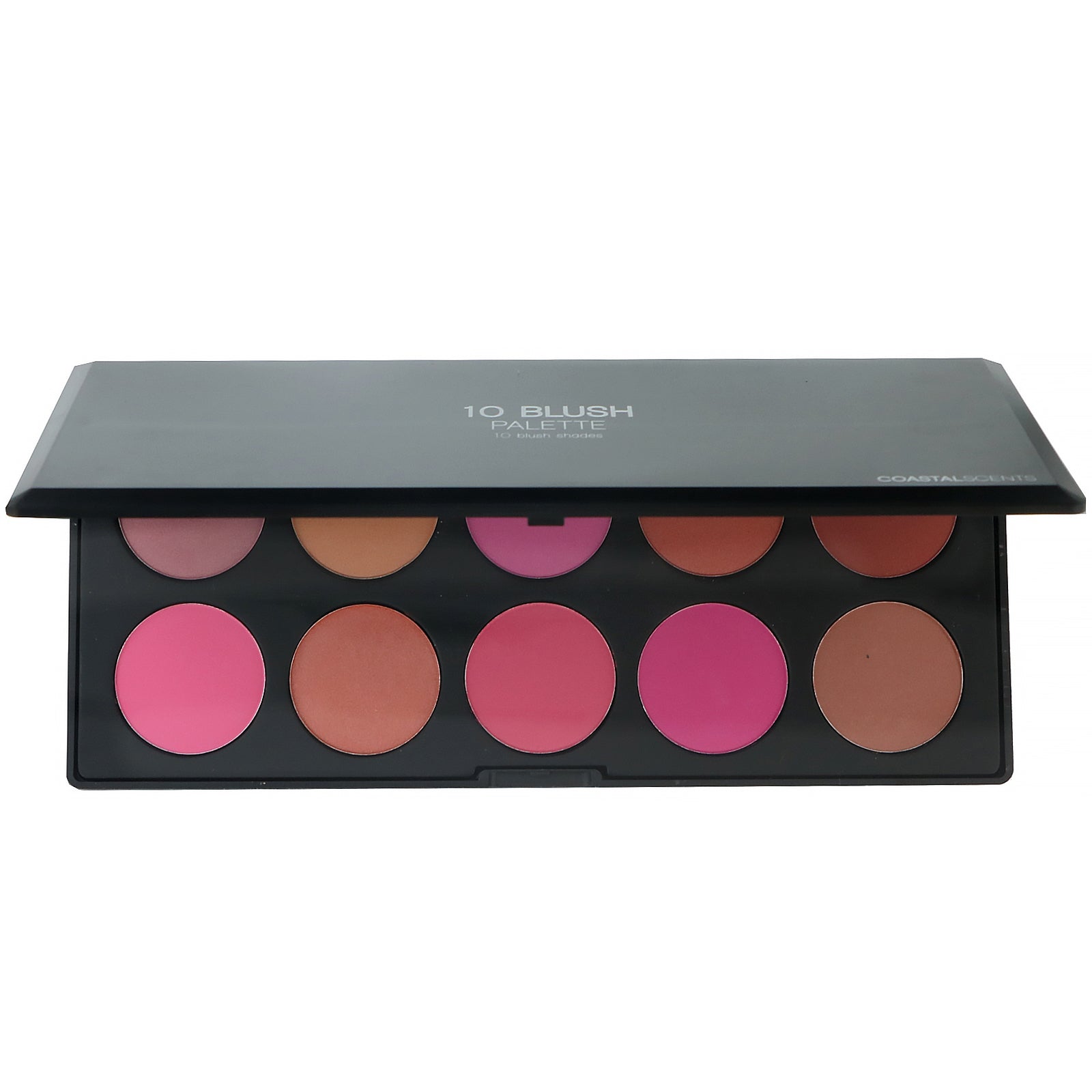 Coastal Scents, 10 Blush Palette, 1.23 oz (35 g)