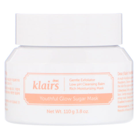 Dear, Klairs, Youthful Glow Sugar Mask, 3.8 oz (110 g)