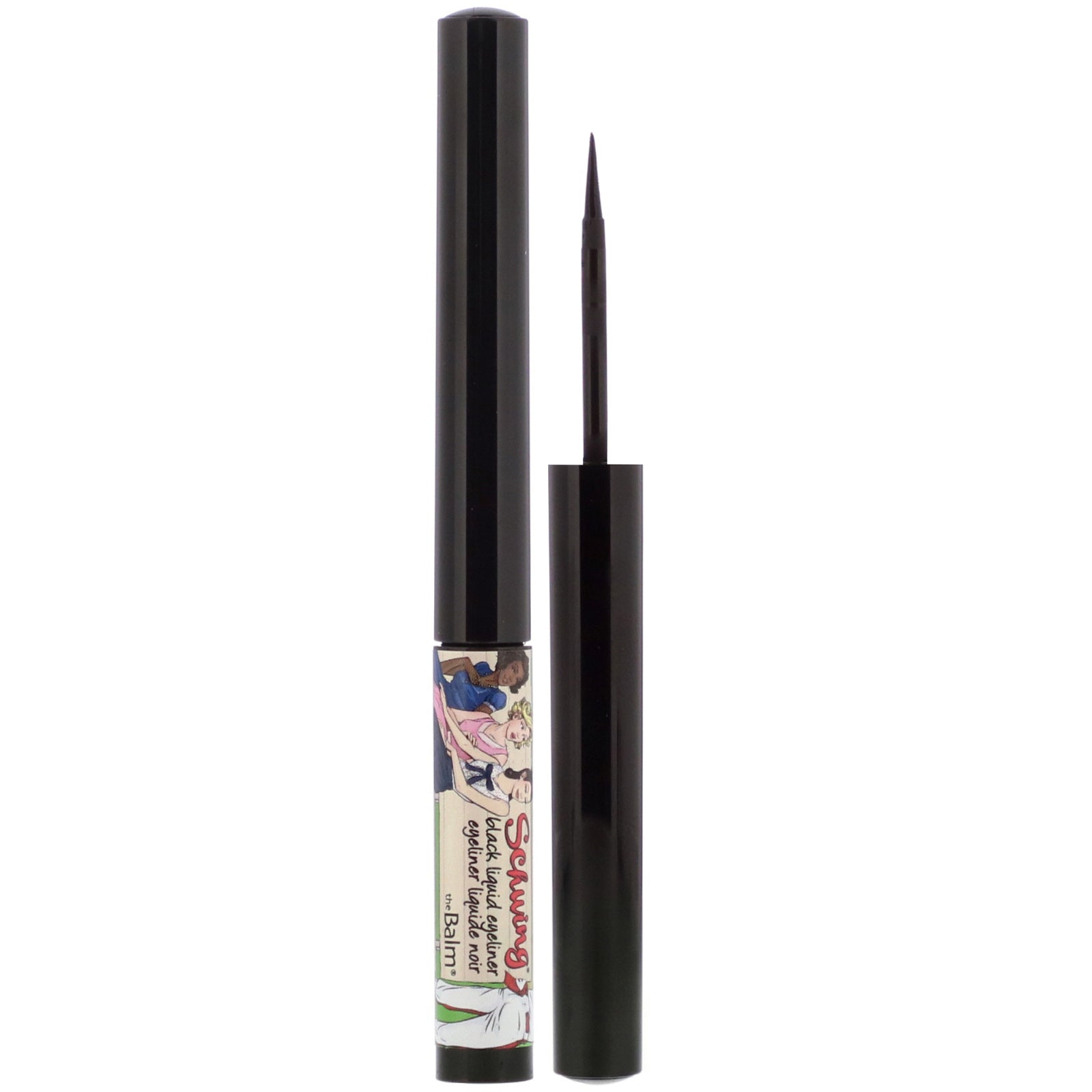 theBalm Cosmetics, Schwing, Liquid Eyeliner, Black, 0.06 fl oz (1.7 ml)