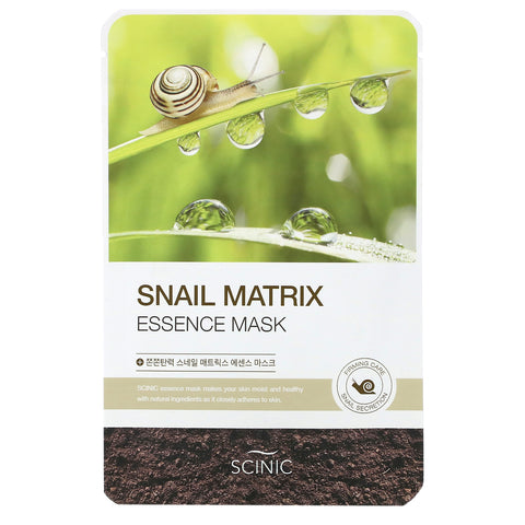 Scinic, Snail Matrix Essence Beauty Mask, 1 Sheet, 0.67 fl oz (20 ml)