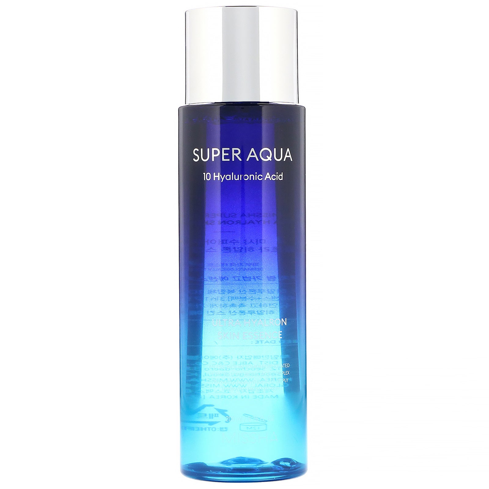 Missha, Super Aqua, Ultra Hyalron Skin Essence, 6.76 fl oz (200 ml)