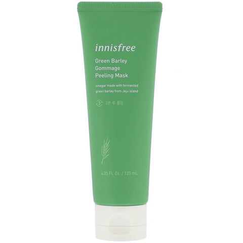 Innisfree, Green Barley, Gommage Peeling Mask, 4.05 fl oz (120 ml)