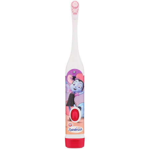 Arm & Hammer, Kid's Spinbrush, Vampirina, Soft, 1 Battery Powered Toothbrush