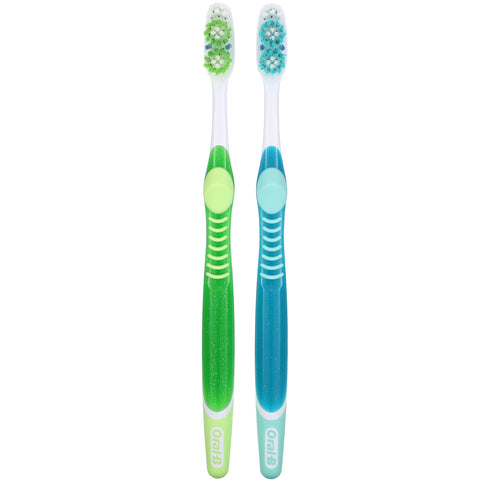 Oral-B, 3D White, Vivid Toothbrush, Soft, 2 Pack