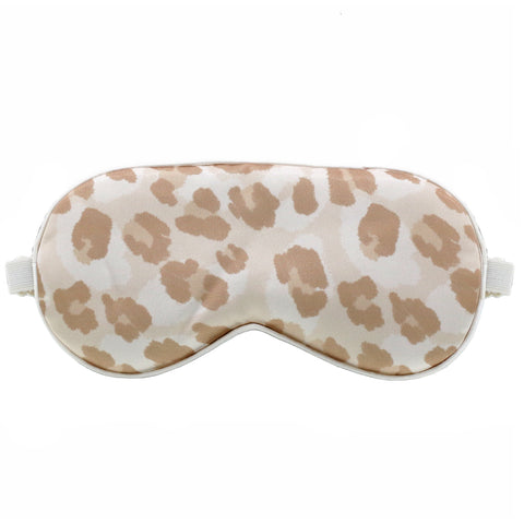 Kitsch, Satin Eye Mask, Leopard, 1 Eye Mask