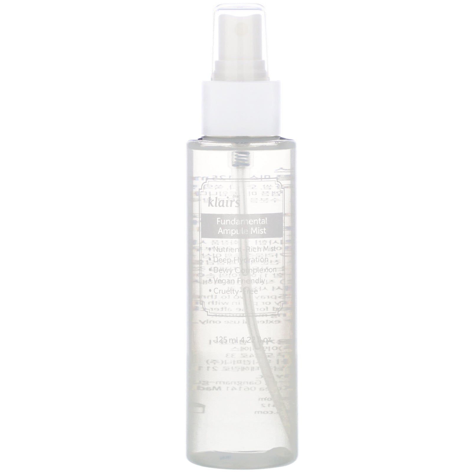 Dear, Klairs, Fundamental Ampule Mist, 4.22 fl oz (125 ml)