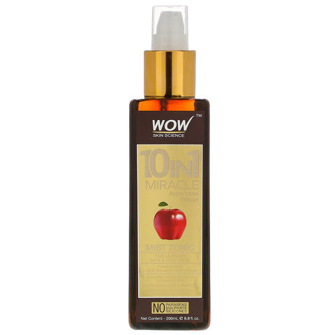 Wow Skin Science, 10 in 1 Miracle Apple Cider Vinegar, Mist Tonic, 6.8 fl oz (200 ml)