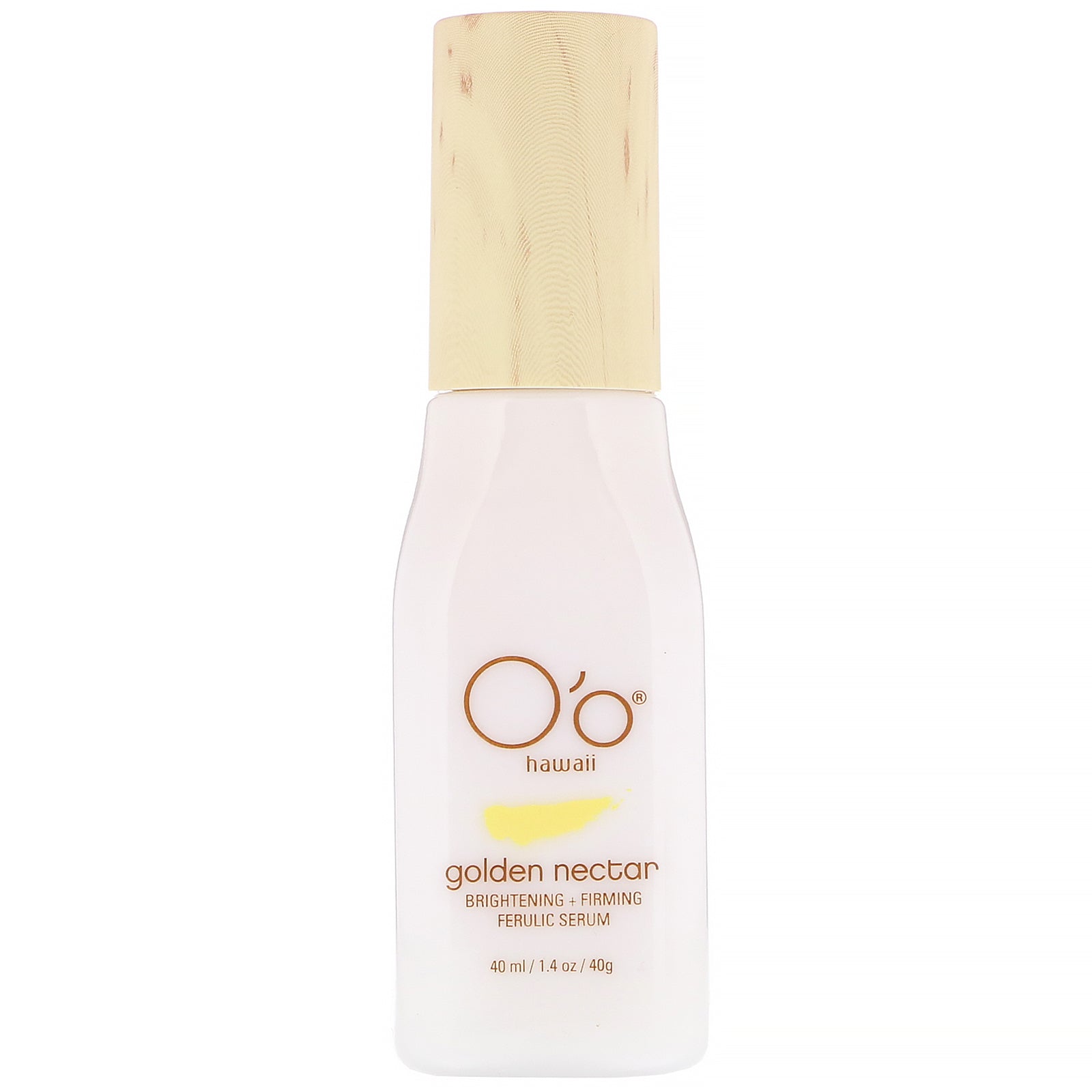 O'o Hawaii, Golden Nectar, Brightening + Firming Ferulic Serum, 1.4 oz (40 ml)