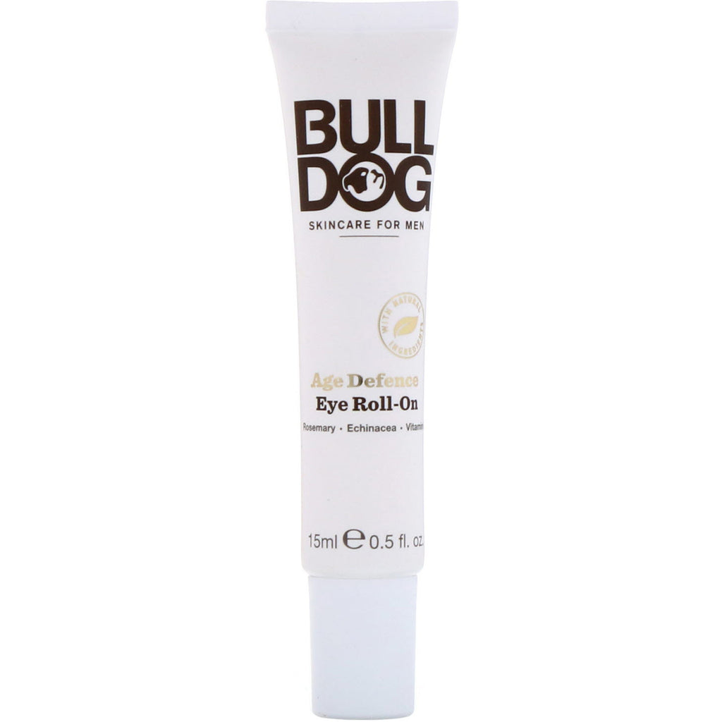 Bulldog Skincare For Men, Age Defence Eye Roll-On, 0.5 fl oz (15 ml)