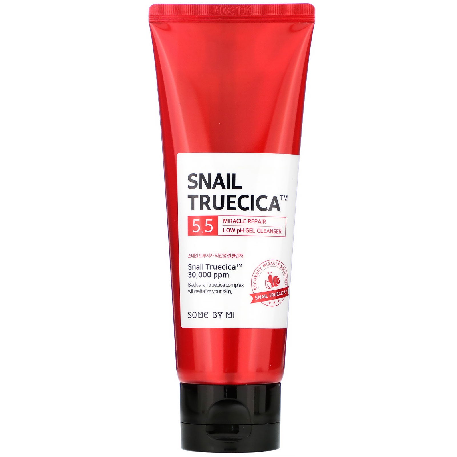 Some By Mi, Snail Truecica, Miracle Repair Low ph Gel Cleanser, 3.38 fl oz (100 ml)