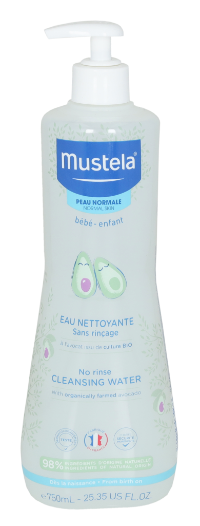 Mustela Physiobebe Cleansing Water 750 ml