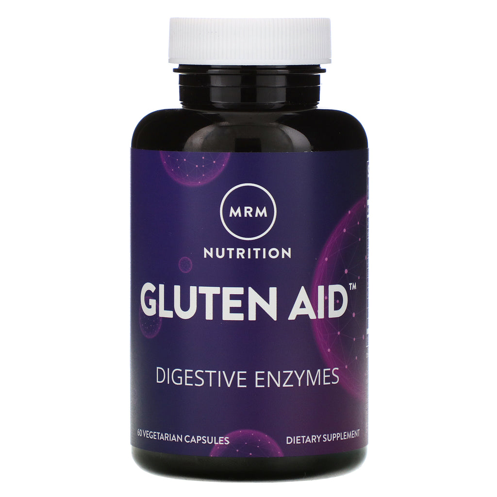MRM, Nutrition, Gluten Aid, 60 Vegetarian Capsules