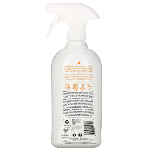 ATTITUDE, Bathroom Cleaner, Citrus Zest, 27.1 fl oz (800 ml)