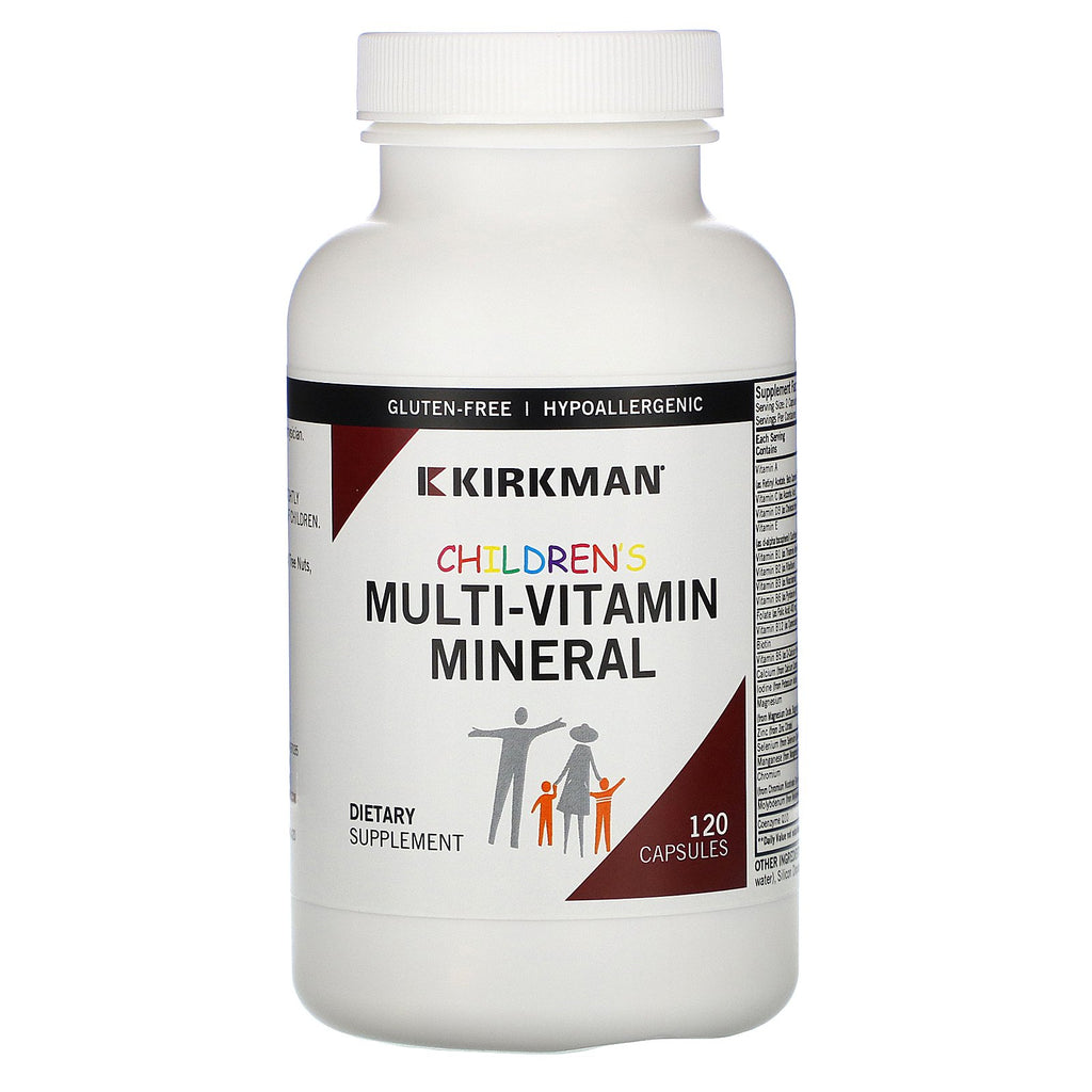 Kirkman Labs, Children's Multi-Vitamin Mineral, 120 Capsules