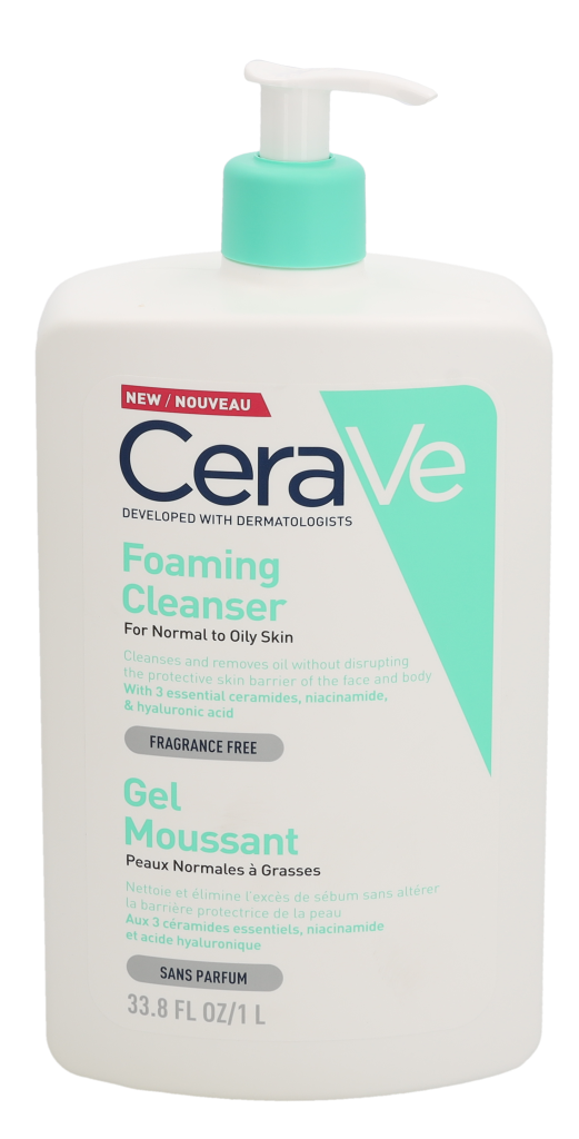 CeraVe Foaming Cleanser m/Pumpe 1000 ml