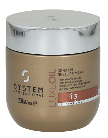 Wella System P. - Luxe Oil Keratin Restore Mask L3 200 ml