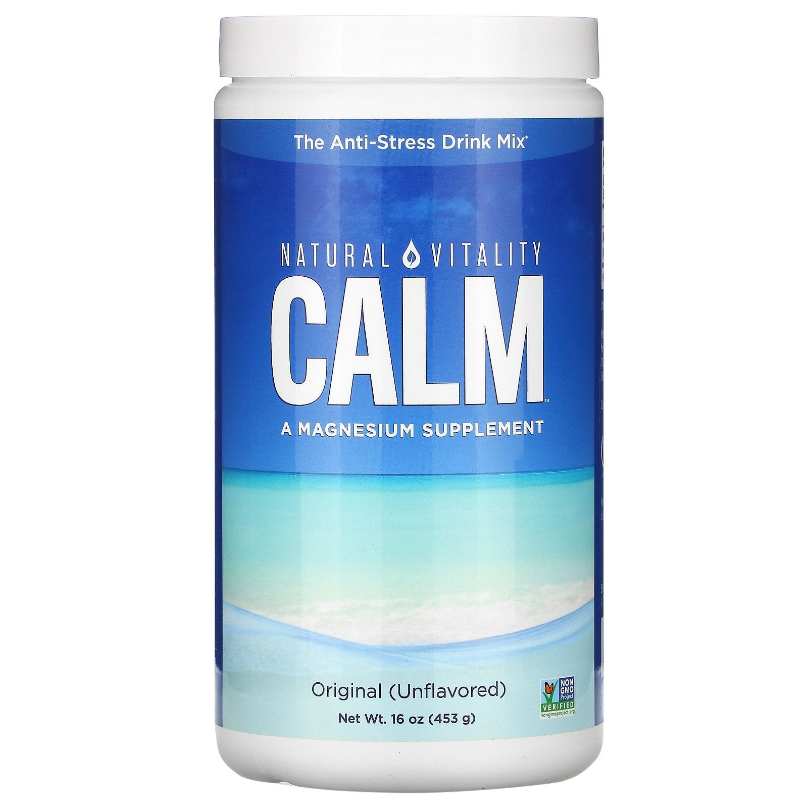 Natural Vitality, CALM, The Anti-Stress Drink Mix, Original (Unflavored), 16 oz (453 g)