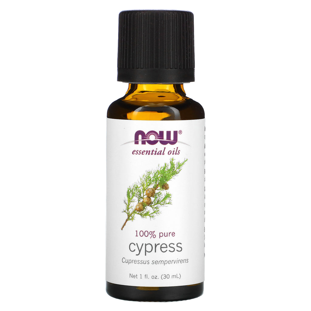 Now Foods, Essential Oils, Cypress, 1 fl oz (30 ml)