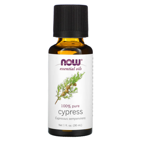 Now Foods, Essential Oils, Cypress, 1 fl oz (30 ml)