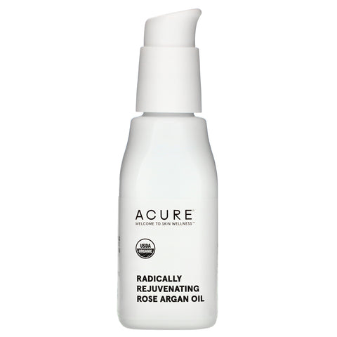 Acure, Radically Rejuvenating Rose Argan Oil, 1 fl oz (30 ml)