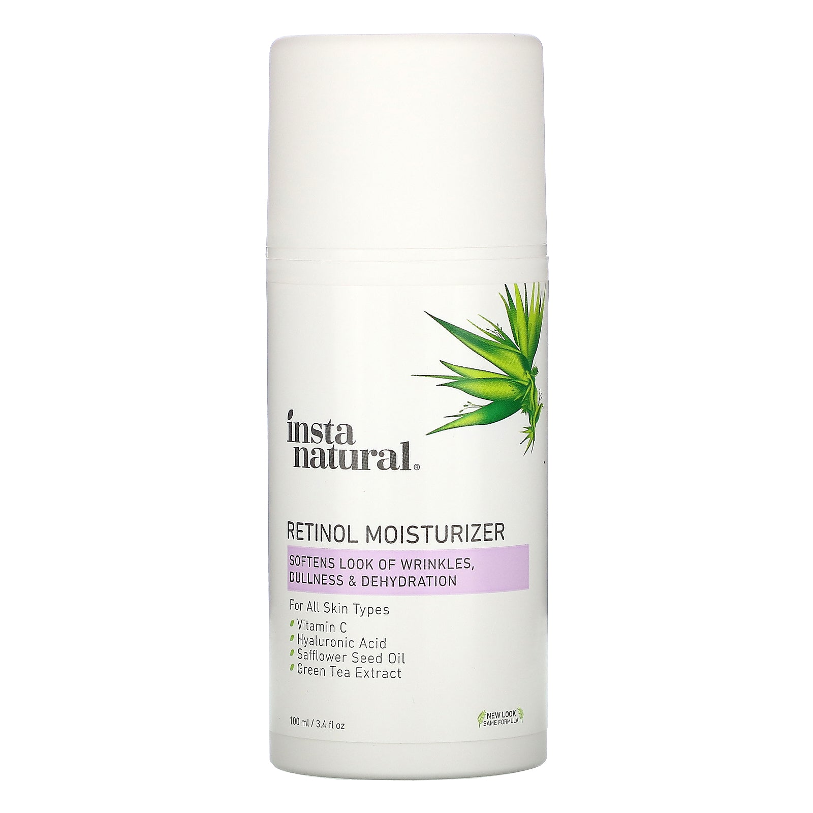 InstaNatural, Retinol Moisturizer, 3.4 fl oz (100 ml)