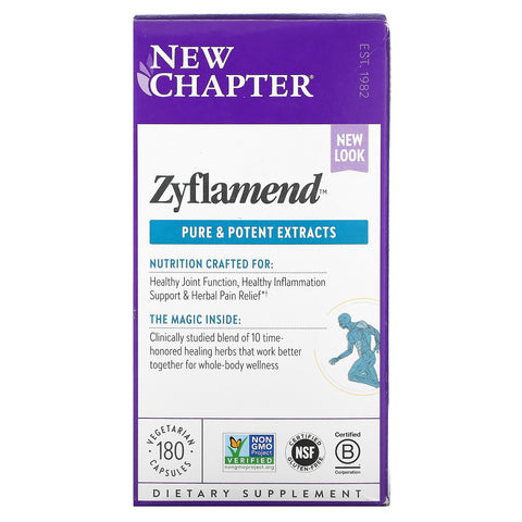 New Chapter, Zyflamend, 180 Vegetarian Capsules