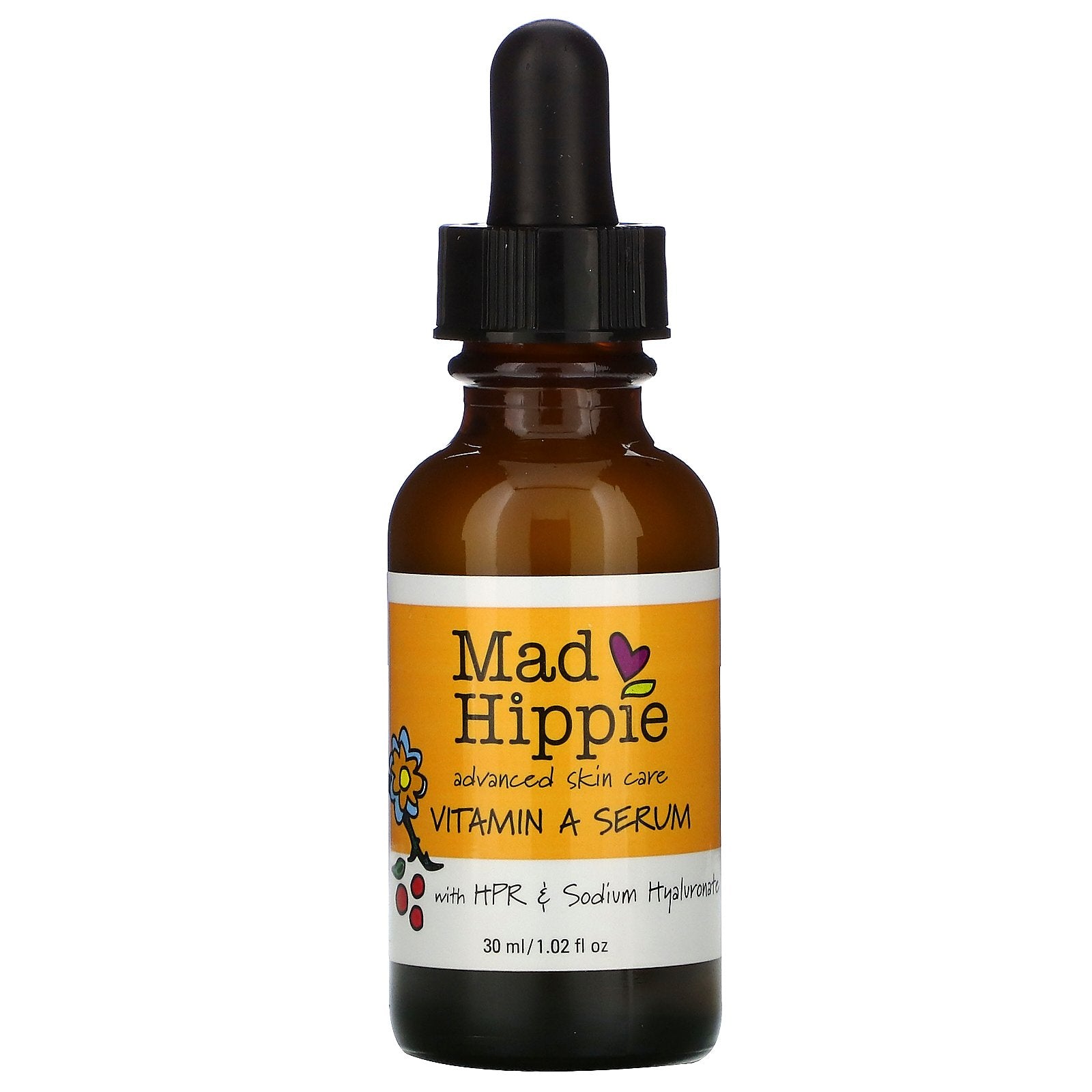 Mad Hippie Skin Care Products, Vitamin A Serum, 1.02 fl oz (30 ml)