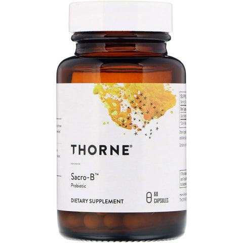 Thorne Research, Sacro-B, Probiotic, 60 Capsules