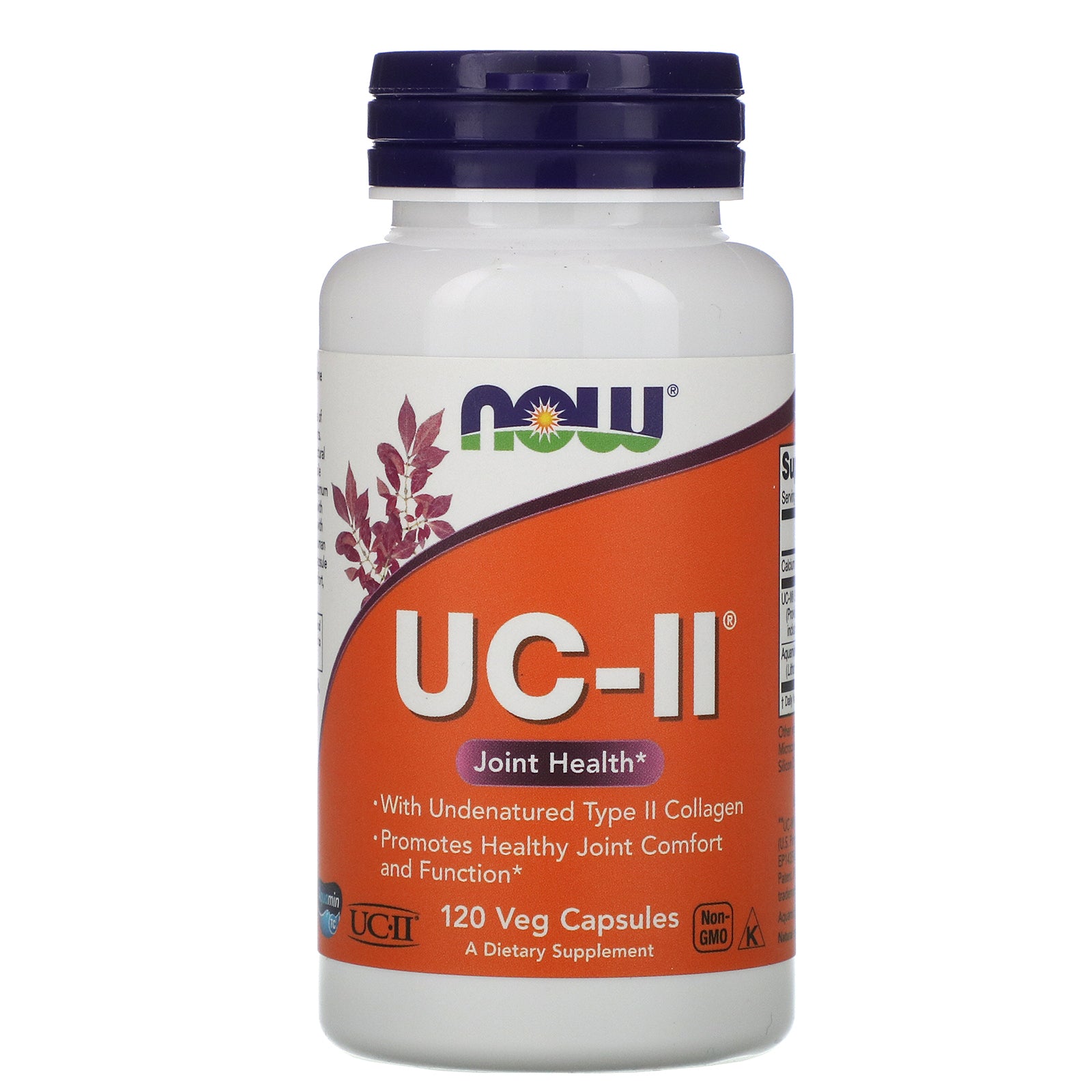 Now Foods, UC-II Joint Health, Undenatured Type II Collagen, 120 Veg Capsules