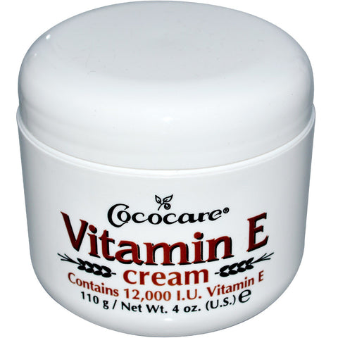 Cococare, Vitamin E Cream, 12,000 IU, 4 oz (110 g)