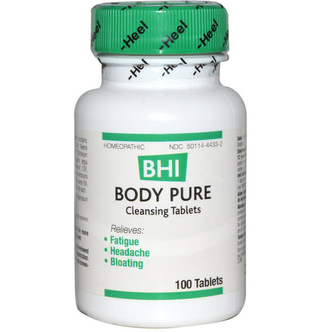 MediNatura, BHI, Body Pure, 100 Tablets