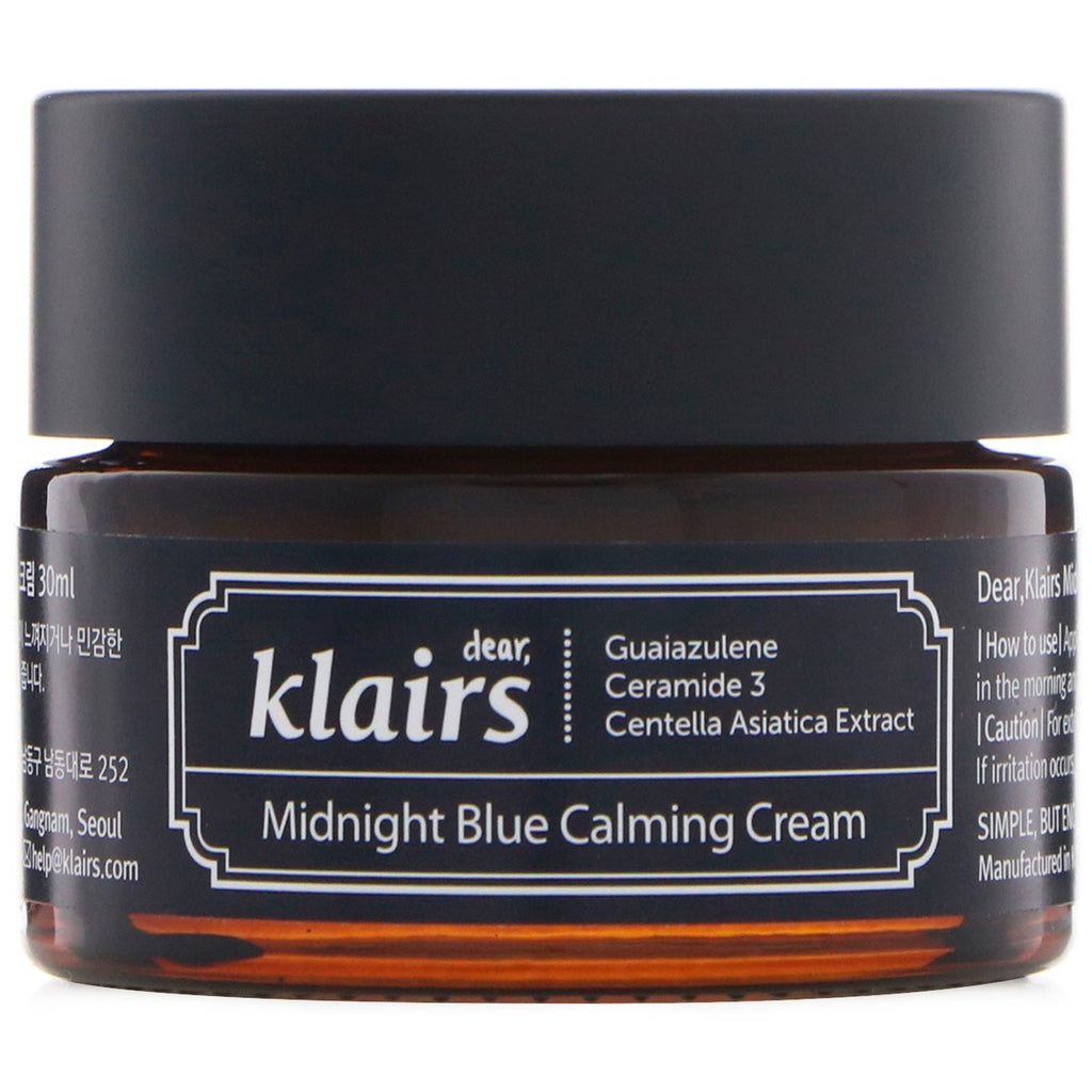 Dear, Klairs, Midnight Blue Calming Cream, 1 oz (30 ml)