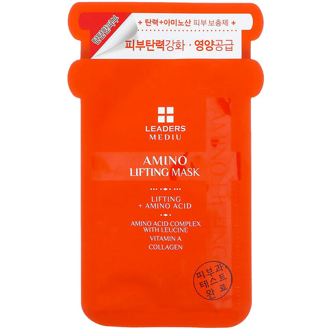 Leaders, Mediu, Amino Lifting Mask, 1 Sheet, 25 ml