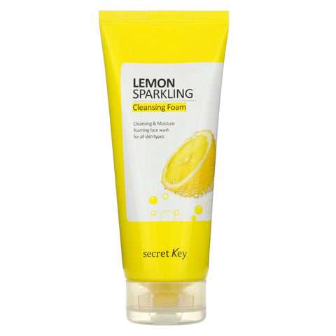 Secret Key, Lemon Sparkling Cleansing Foam, 7.05 oz (200 g)